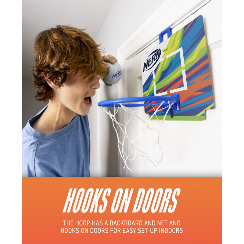 Franklin Sports NERF Mini Over The Door Basketball Hoop - Nerfoop